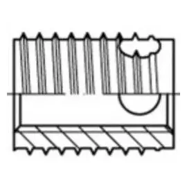 alstertaler schrauben & präzisionsteile Gewindeeinsätze M10 10 mm 25 Stück