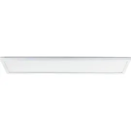 Brilliant Brilliant, Wandleuchte + Deckenleuchte, LED paneel Sorell 96x25 cm, 3000 lm, 3000-6500 K, dimmbar, IP44, Fernbedienung, weiß