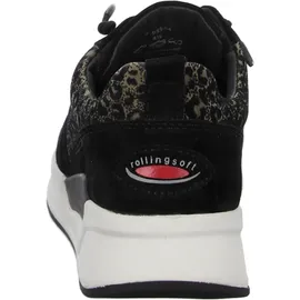 Gabor Komfort Schnürschuhe Schwarz Damen 38