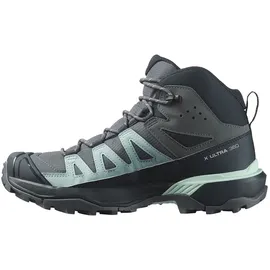 Salomon X Ultra 360 Mid GTX Damen Turbulence/Carbon/Tourmaline 36 2/3