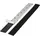 3M SJ 3527N Klettband zum Aufkleben Flauschteil (L x B) 1000 mm x 25 mm Schwarz Meterware