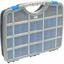 Tayg Sortimentskasten Kunststoff 460 x 350 x 81 mm schwarz-blau bis zu 26 Fächer