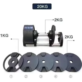 Master Spin Hanteln einhändig verstellbar 2-20 kg