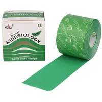 Nasara Kinesiologie-Tape | 5cm x 5m - grün,