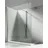 Aloni Walk In Dusche Begehbare Duschwand Glas Duschabtrennung Duschtrennwand Glaswand mit NANO-Beschichtung BxH 900 x 2000 mm