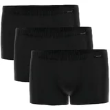 Ammann Boxershorts gestreift schwarz M 3er Pack