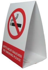 Sauvage Accessoires Nichtraucher-Schild 400 100 035 , 1 Karton = 100 Stück