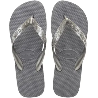 Havaianas Mädchen Top Tiras Flip flops, Stahlgrau 31/32 EU