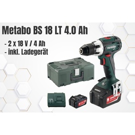 Metabo BS 18 LT inkl. 2 x 4 Ah + Koffer 602102500