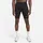 Nike Herren Fast Dri-FIT Brief-Lined Half Tight schwarz