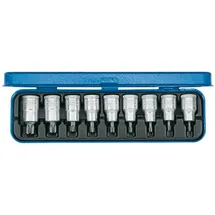 Gedore Steckschlüssel-Bit-Einsatz-Set 1/2" (12,5 mm) 9-tlg.
