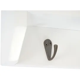 Mendler Schlüsselbrett HWC-A48 0 x 0 cm Braun/Weiß