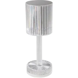 EGLO LED Akku Tischleuchte LUCIGNANO Kristall-transp. RGB Touch-Funkt.