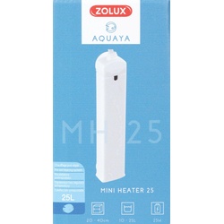 Zolux AQUAYA Mini Heater – heater aqua 10-25 l, white color, Aquariumtechnik