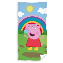 Carbotex Peppa Pig - Badehandtuch 70x140cm
