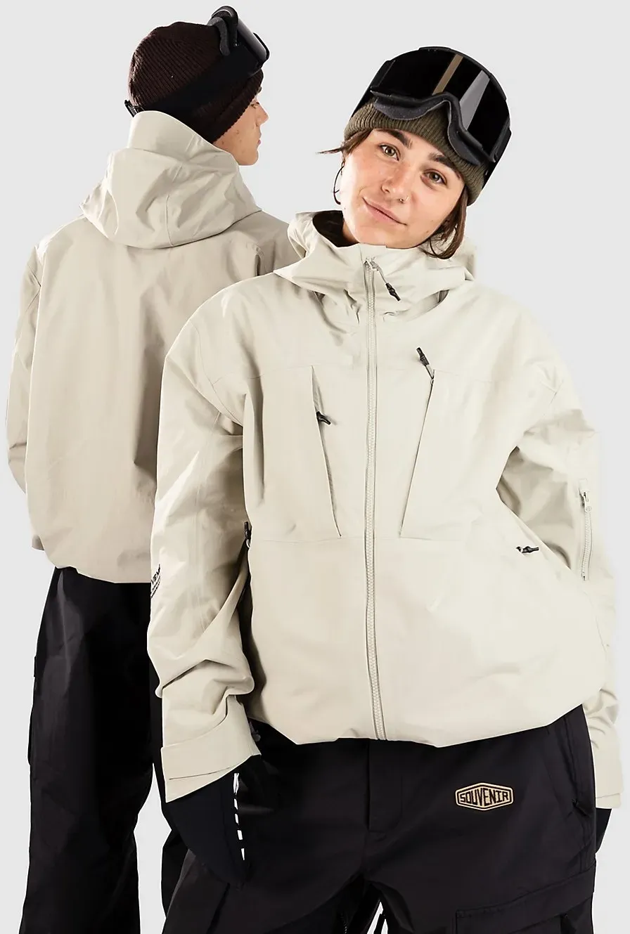 Souvenir 3Ply Ripstop Shell Jacke putty Gr. S