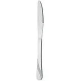Gräwe Tafelmesser Stralsund, Wellenschliff, 21 cm, Edelstahl 18/0, silber poliert, 6 Stück
