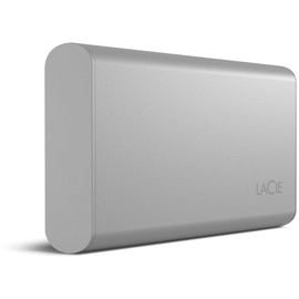 LaCie Portable SSD 500 GB USB-C silber STKS500400