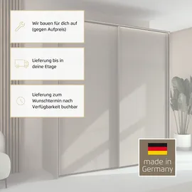 Rauch Schwebetürenschrank TARO 242 x 223 x 69 cm Beige