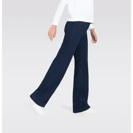 MAC Dream Wide Leg Jeans in Rinse-Waschung-D32 / L32