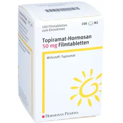 Topiramat Hormosan 50 mg Filmtabletten 100 St