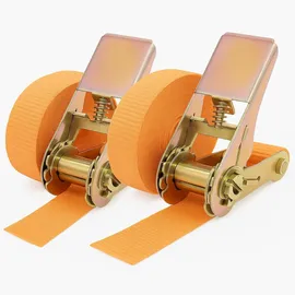 Baumarktplus Spanngurte 2x Profi Ratschen 6 m 800 kg