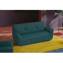 Egoitaliano Polstergarnitur Yuki, extravagantes Design und höchster Sitzkomfort, tolle Details, Set, bestehend aus einem 2,5- und einem 2-Sitzer, mit innovativen grün