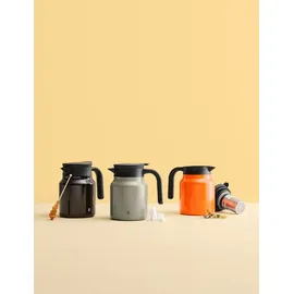 RIG-TIG Isolierkanne Therm-It 900 ml Edelstahl Orange