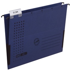 ELBA Schreibmappe Elba 100552102 Hängetasche chic ULTIMATE®, Karton (RC), 230 g/qm, A4 blau