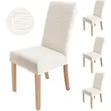 4er-set Universelle Stretch-stuhlhussen – Stretch-stuhlhussen, Elastische Stuhlhussen, Moderne Dekorative Stuhlhussen Für Universelle Passform – Crezuo