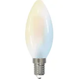 luumr Smart LED-Kerzenlampe E14 4,2 W matt CCT Tuya WLAN