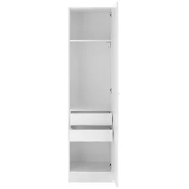 kochstation Mehrzweckschrank KOCHSTATION KS-Elster 50 x 50 x 200 cm Weiß