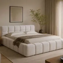 dekori.interiors NUBO Premium 140 x 200 cm Beige/Weiß
