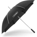 Audi Collection Audi Stockschirm schwarz/silber, groß - schwarz
