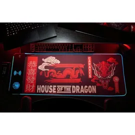 Numskull Games House of Dragons XL Schwarz/Rot