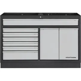 Kraftwerk Mobilio Schubaldenschrank 1360 mm 7 Schubladen 2 Auszüge