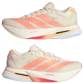 adidas Adizero Boston 13 Damen Off White/Beam Orange/Acid Orange 38 2/3