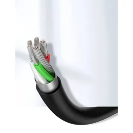 UGREEN USB-A USB-C 3A 3 Meter Datenkabel Kabel Ladeadapter schwarz