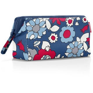 Reisenthel travelcosmetic - starke robuste und praktische Reisekosmetiktasche, Handschlaufe, wasserabweisendes Material, Couleur:florist indigo