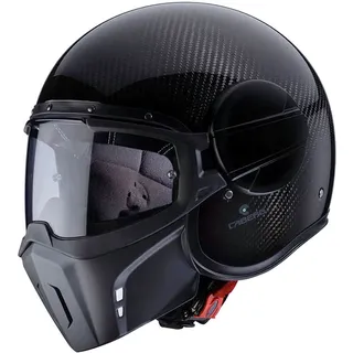 Caberg Ghost X Carbon, casque modulaire - Noir - XXL