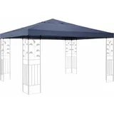 Quick-star - Ersatzdach für Blätter Pavillon 3x3m Pavillondach Grau Ersatzbezug