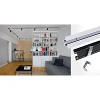 SpectrumLED Spectrum 3-Phasen Stromschiene für Strahler IP20 Weiß 100cm