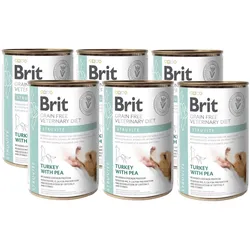 BRIT GF veterinärmedizinische Diäten Hund Struvite 6x400g Nassfutter für Hunde