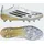 adidas F50 Elite Ag Fußballschuhe - Ftwr White / Core Black / Gold Met - 45 1/3