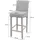 MCW Barhocker C33 2er-Set rund 2er Set  Braun