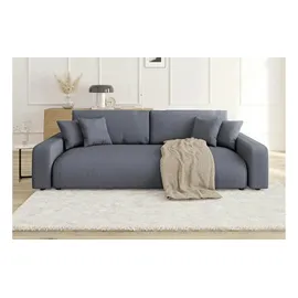 s-style möbel S-STYLE Einzelsofa Emma grau Cord