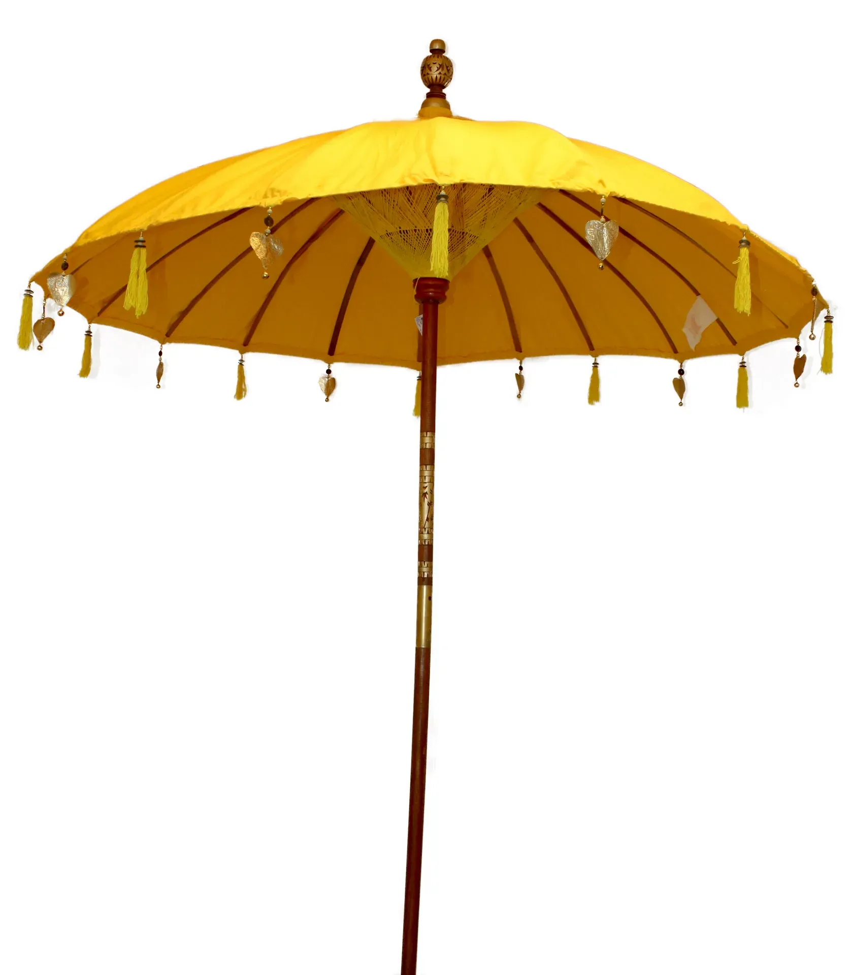 Sonnenschirm Bali D185cm H260cm gelb