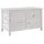 vidaXL Gartentruhe 99 x 49,5 x 58,5 cm Weiß