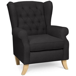 SANSIBAR Living Sessel Sessel, Sessel SANSIBAR BINZ (BHT 75x102x90 cm) BHT 75x102x90 cm grau grau