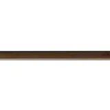 Vabene Bodenfliese Bordüre braun 7,2 x 89 cm